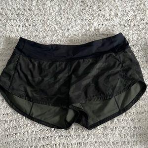 Lulu Lemon camo shorts